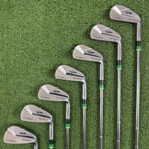 Honma Rose Proto T World MB Iron Set 4-PW Dynamic Gold 115 S300 Stiff Flex