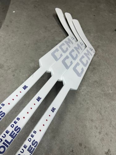 3 Pack 26” Paddle Senior CCM EFLEX 5 Prolite Regular Goalie Stick - AHL ALL STAR GAME