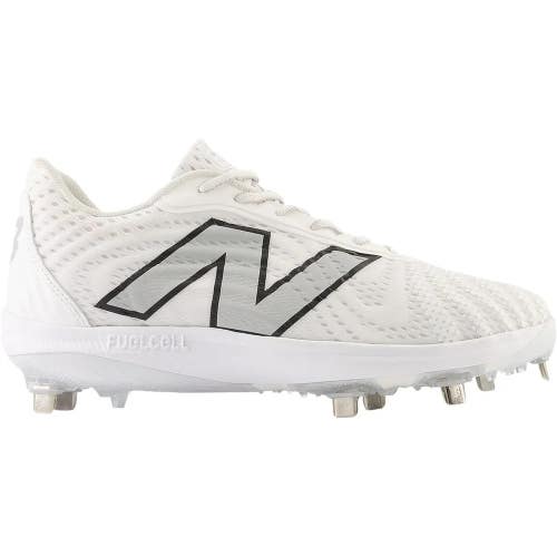 New Balance FuelCell 4040 v7 L4040TW7 Men's White Metal Baseball Cleats HAWK887