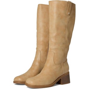 Dr. Scholl's Joplin J6004S3250 Womens US 8 Beige Leather Knee High Boots HAWK789