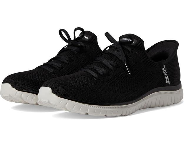 Skechers Virtue - Divinity Sneakers Women's US 10 Black Slip-Ins Shoes HAWK878