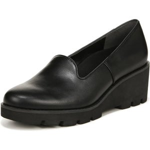 Vionic Willa I7294L2002 Loafers Women's US 9 Black Leather Slip On Shoes HAWK885