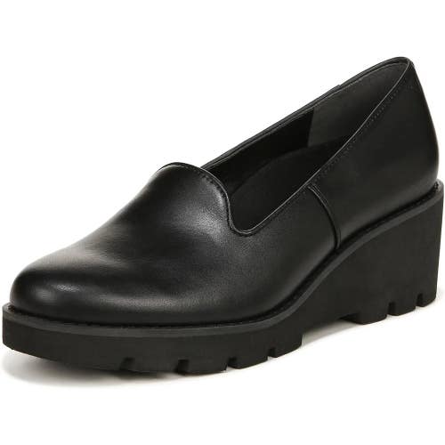 Vionic Willa I7294L2002 Loafers Women's US 9 Black Leather Slip On Shoes HAWK885