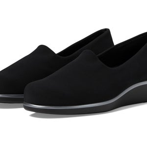 SAS Bliss 2750-013 Women's US 12 Black Slip On Wedge Heel Comfort Shoes HAWK905