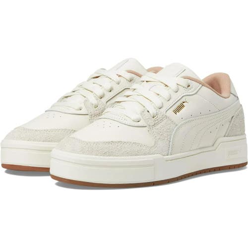 Puma Ca Pro Lux 390133-02 Sneakers Men's 9 White Leather Lifestyle Shoes HAWK814