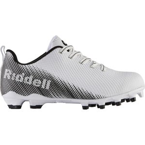 Riddell Endzone 172756 Men's US 12 White Black Low Top Football Cleats NIN1189