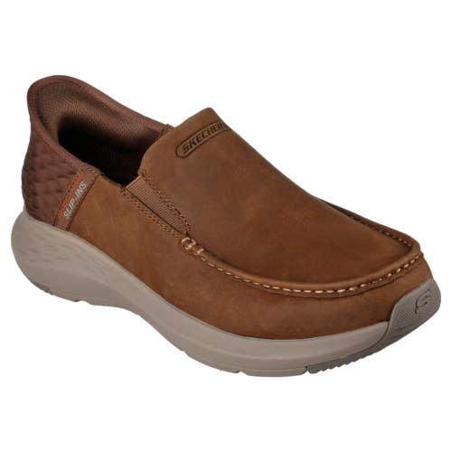 Skechers Relaxed Fit Parson Oswin 204866-DSRT Men's Brown Comfort Shoes NIN1369