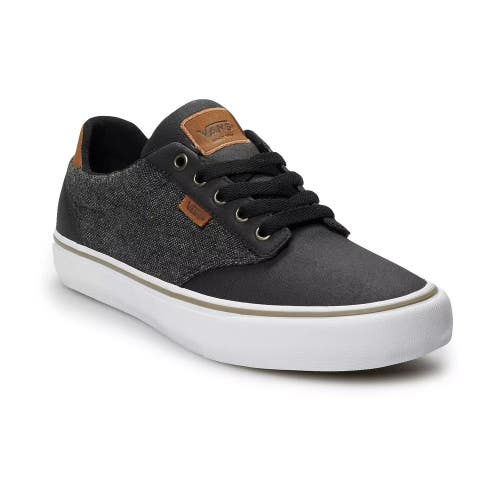Vans Atwood Deluxe VN0A3WKWTG3 Sneakers Men's US 11 Black Skate Shoes NIN1135