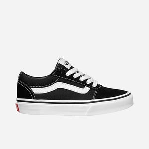 Vans Ward VN038J9IJU Sneakers Kids US 1.5 Black White Skateboard Shoes NIN1132