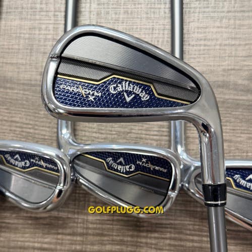 Callaway Paradym X Iron Set 5-AW / HZRDUS Graphite, Regular+ (202)