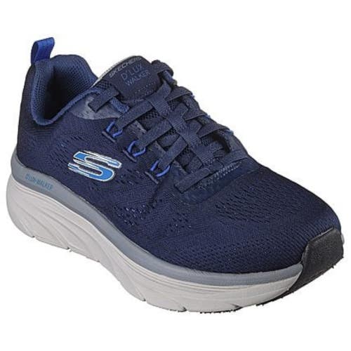 Skechers D'Lux Walker Commuter 232261-NVGY Mens US 14 Navy Running Shoes NIN1306