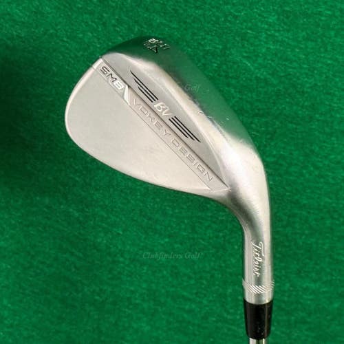 Titleist Vokey SM8 Chrome 54-10S 54 Sand Wedge Stepped Steel Wedge Flex