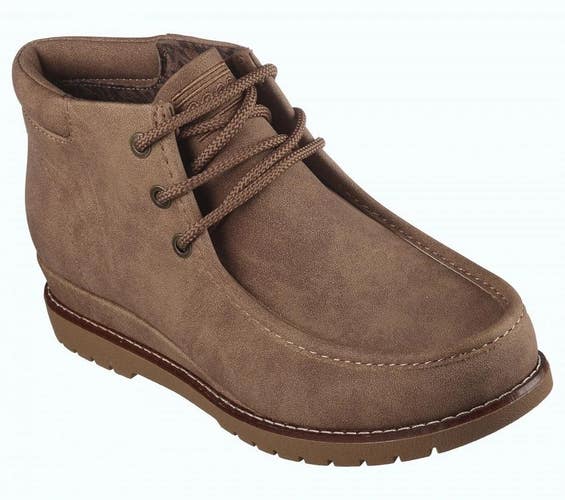 Bobs by Skechers Chill Wedge-Elevated Bliss 114717-CSNT Boot Women Brown NIN1356