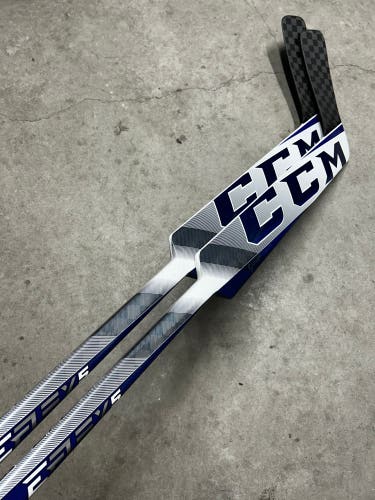 2 PACK 26” Paddle Senior CCM EFLEX 5 Prolite Regular Goalie Stick NHL - David Rittich - WINNIPEG JET