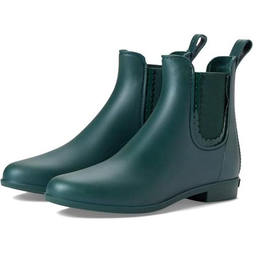 Jack Rogers Sallie Boots Women's US 8 Green Waterproof Rain Bootie JOBB1758