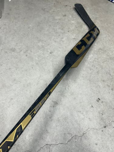 24” Paddle Senior CCM EFLEX 5 Prolite Goalie Stick - NCAA Lindenwood University - Trent Burnham