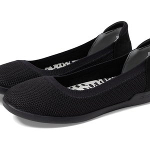 Hey Dude Savannah Slip Classic 40740-001 Women's US 12 Black Ballet Flat HAWK914