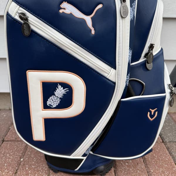 Puma Vessel Caddy Stand Bag Rickie Fowler Island Time Blue Orange