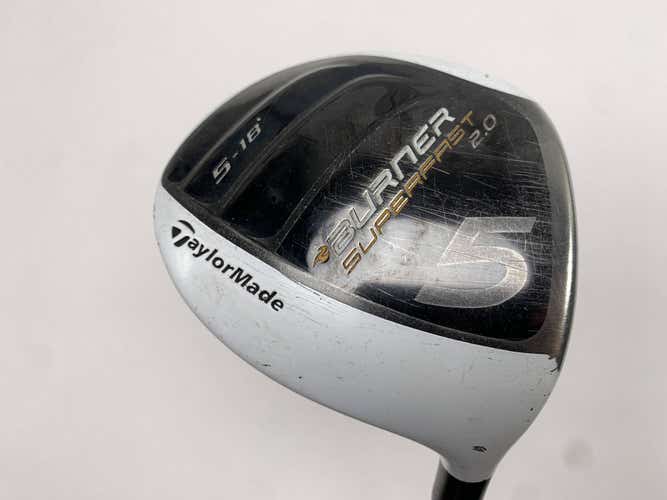 TaylorMade Burner Superfast 2.0 5 Fairway Wood 18* Ozik XCON-4.8 Senior RH