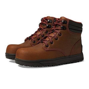 Avenger Work Boots Reflex Women's US 9 Brown Leather Waterproof Ankle RHS6428