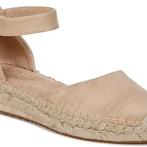 Naturalizer Wren I9217F1200 Sandals Womens US 8.5 Coastal Tan Espadrille RHS6288