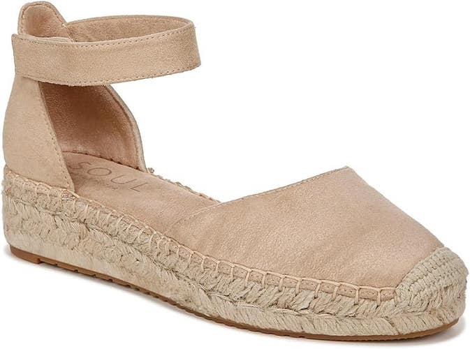 Naturalizer Wren I9217F1200 Sandals Womens US 8.5 Coastal Tan Espadrille RHS6288
