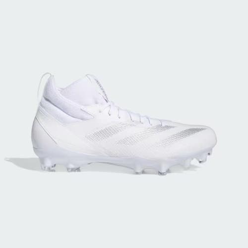 Adidas Adizero Impact IF2475 Men's US 13 White Silver Football Cleats RHS6290
