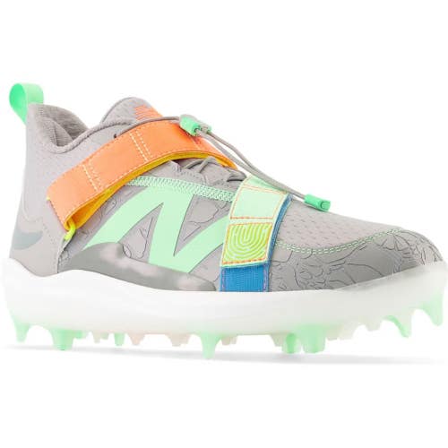 New Balance FuelCell Lindor 2 Comp LLINDLS2 Men's 4 Gray Baseball Cleats TF8085