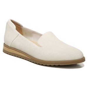 Dr. Scholl's Jetset Loafers Women's US 8 Bright White Slip On Shoes GAL1841