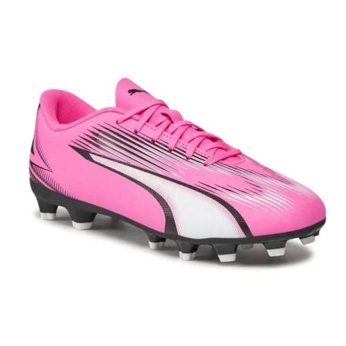 Puma Ultra Play FG/AG 107775-01 Kids Poison Pink Lace Up Soccer Cleats UWU952