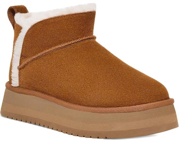 Koolaburra by UGG Koola Ultra Mini 1158590-CHE Women's Brown Suede Boots UWU902
