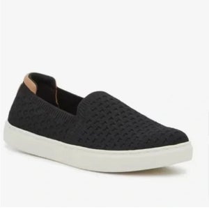 Kelly & Katie Estarr Sneakers Women's US 8W Black Slip On Comfort Shoes GAL1832