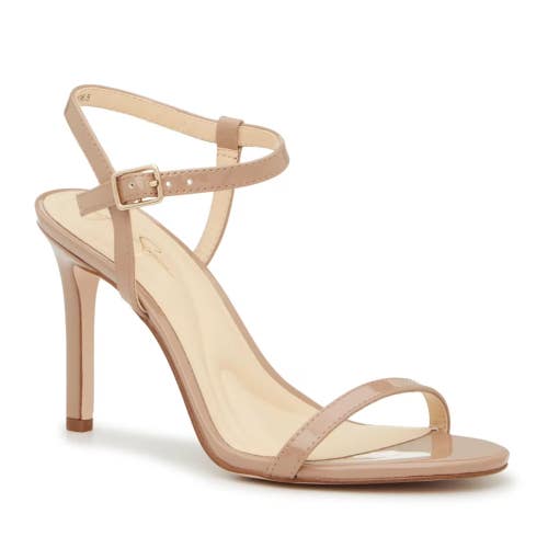 Jessica Simpson Janova Sandals Women's 9 Beige Ankle Strap Stiletto Heel GAL1412