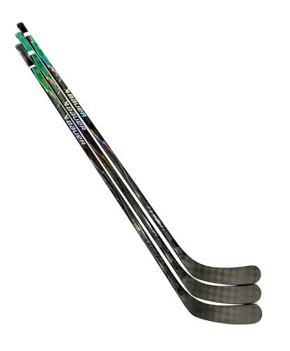 3-pack Bauer Vapor Hyperlite 2 (green/black Flylite dress) Pro Stock - LH, P92, 77 Flex