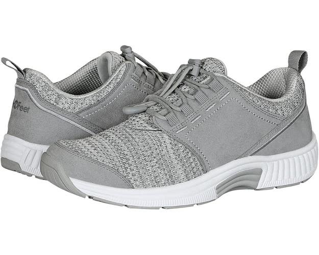 Orthofeet Francis 844 Sneaker Womens US 9 2E Gray Athletic Walking Shoes GAL1388