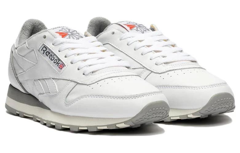 Reebok Classic Leather Gy9877 Sneakers Men's US 9 White Lifestyle Shoes GAL1520
