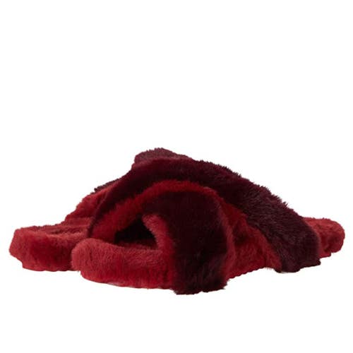 Faryl by Farylrobin Mori Sandal Womens US 10 Burgundy Criss Cross Strap GAL1024