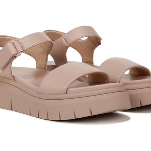 Soul Naturalizer Poppi I9214S1650 Sandals Women's 7.5 Wide Pink Platform GAL1262