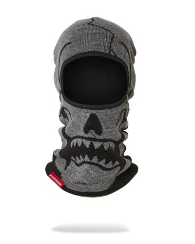 Sprayground Forever 910HW388NSZ SKI Mask Unisex Gray Knitted Outdoor JAX145