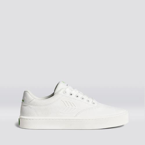 Cariuma Naioca Sneakers Men's US 9.5 Off White Canvas Lifestyle Shoes GAL1057