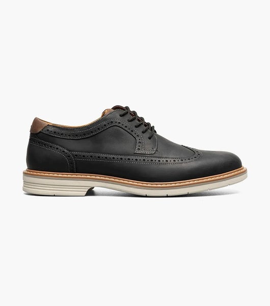 Florsheim Norwalk 13414-010 Oxford Mens US 9.5 Black Wingtip  display picture 2