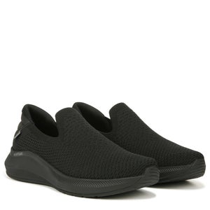 Ryka Fling Sneakers Women's US 8W Black Slip On Comfort Casual Shoes GAL1809