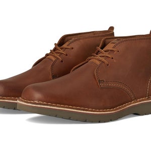 Clarks Eastridge Mid Boots Men's US 10W Brown Leather Lace Up Chukka GAL1581