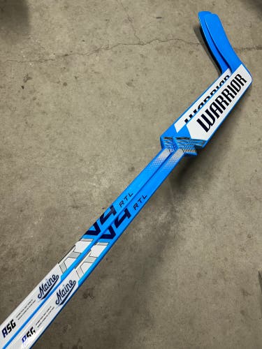 2 PACK Left Hand 24” Warrior RV4 Albin Boija - Maine University Pro Goalie Stick New