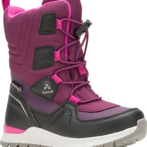 Kamik Bouncer 2 Snow Boots Kids US 6 Grape Waterproof Insulated Cozy GAL1002