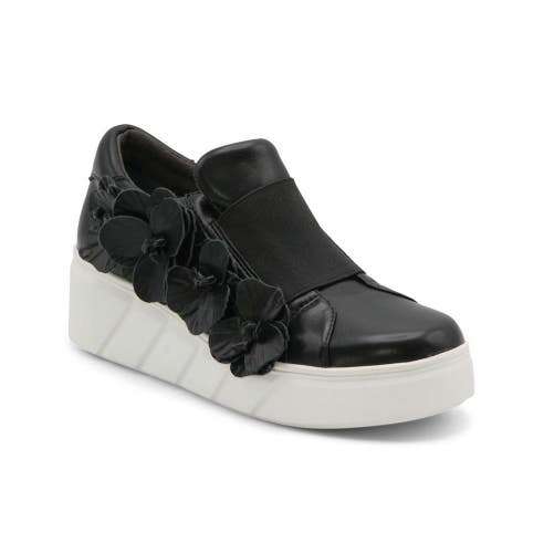 Charles David Rachelle Sneakers Women's US 8 Black White Platform Shoes GAL1500