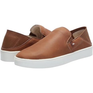 Spenco Saylor Sneakers Women's 8.5 Saddle Leather Slip On Casual Shoes GAL1164