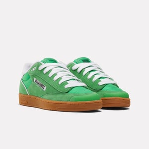Reebok X Pleasures Club C Bulc 100206744 Mens 12 Green Athletic Shoes GAL1206