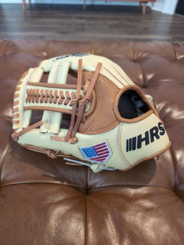 LH Baseball Glove 11.5" (New) - HRS All leather glove