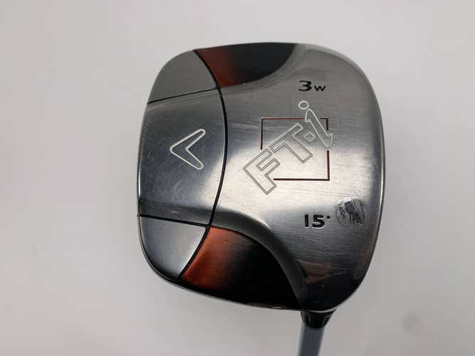 Callaway FT-i Squareway 3 Fairway Wood 15* Fujikura Fit On M Regular RH
